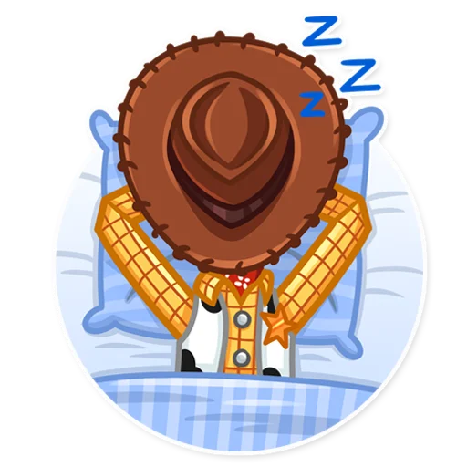 😴 Стикер «Toy Story» для Telegram
