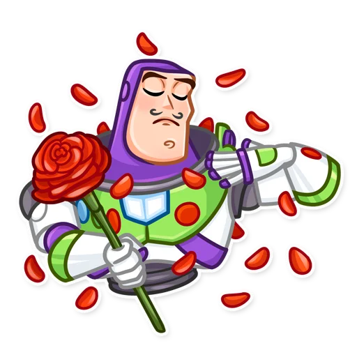 🌹 Стикер «Toy Story» для Telegram