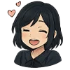 🥰 Эмодзи «Аниме тян» для Telegram