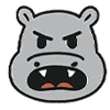 😡 Эмодзи «Бегемот» для Telegram