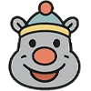 🤡 Эмодзи «Бегемот» для Telegram