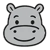 😊 Эмодзи «Бегемот» для Telegram