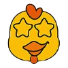 🤩 Эмодзи «Цыпа» для Telegram
