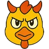 😈 Эмодзи «Цыпа» для Telegram