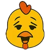 😪 Эмодзи «Цыпа» для Telegram