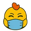 😷 Эмодзи «Цыпа» для Telegram