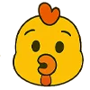 😗 Эмодзи «Цыпа» для Telegram