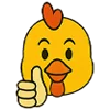 Стикерпак Цыпа для Telegram