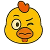 😉 Эмодзи «Цыпа» для Telegram