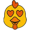 😍 Эмодзи «Цыпа» для Telegram
