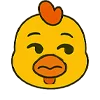 😒 Эмодзи «Цыпа» для Telegram