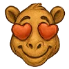 😍 Эмодзи «Верблюд» для Telegram