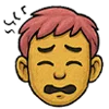 😖 Эмодзи «Парниша» для Telegram