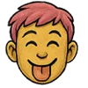 😛 Эмодзи «Парниша» для Telegram