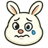 🥺 Эмодзи «Крутой зайчик» для Telegram