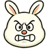 😬 Эмодзи «Крутой зайчик» для Telegram
