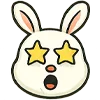 🤩 Эмодзи «Крутой зайчик» для Telegram