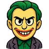 👹 Эмодзи «Харли и Джокер» для Telegram