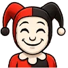 😊 Эмодзи «Харли и Джокер» для Telegram