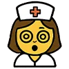 😵‍💫 Эмодзи «Медсестра» для Telegram