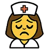 😩 Эмодзи «Медсестра» для Telegram