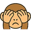 🙈 Эмодзи «Обезьянка» для Telegram