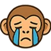 😭 Эмодзи «Обезьянка» для Telegram