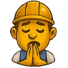 🙏 Эмодзи «Строитель» для Telegram