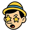 🤩 Эмодзи «Пиноккио» для Telegram