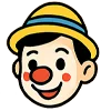 🤡 Эмодзи «Пиноккио» для Telegram