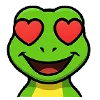 😍 Эмодзи «Ящерица» для Telegram