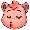 😘 Эмодзи «Милый зверек» для Telegram