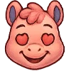 😍 Эмодзи «Милый зверек» для Telegram
