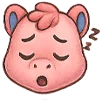💤 Эмодзи «Милый зверек» для Telegram