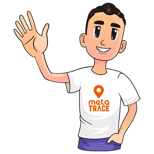 🖖 Стикер «TRACE Meta verse» для Telegram