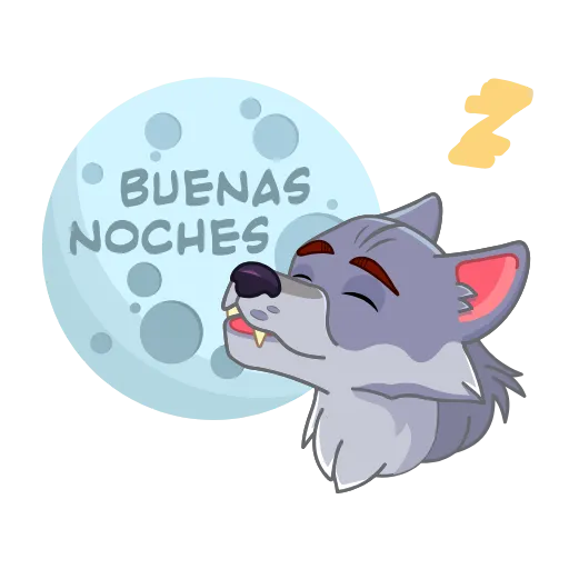 😴 Стикер «El lobo de Wall Street» для Telegram