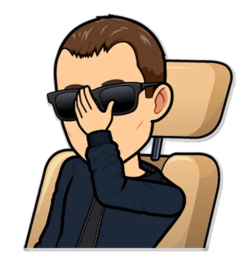 🤦‍♂ Стикер «Блог Трейдера» для Telegram