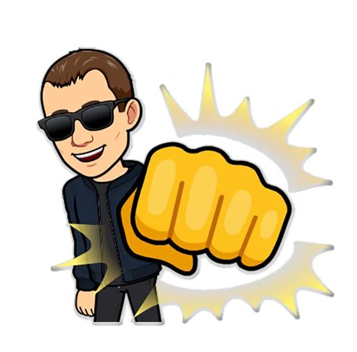 👊 Стикер «Блог Трейдера» для Telegram