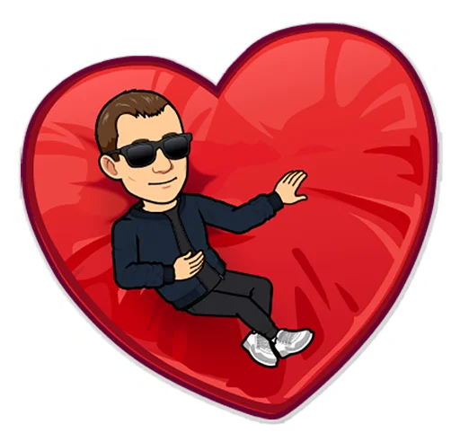 ❤️ Стикер «Блог Трейдера» для Telegram