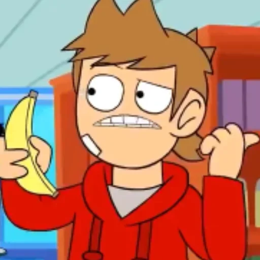 🍌 Стикер «Eddsworld» для Telegram