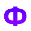 😎 Эмодзи «Фиолетовые буквы и иконки» для Telegram