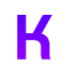 😎 Эмодзи «Фиолетовые буквы и иконки» для Telegram