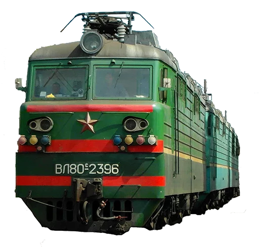 Стикерпак trains для Telegram