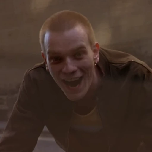 😆 Стикер «Trainspotting» для Telegram