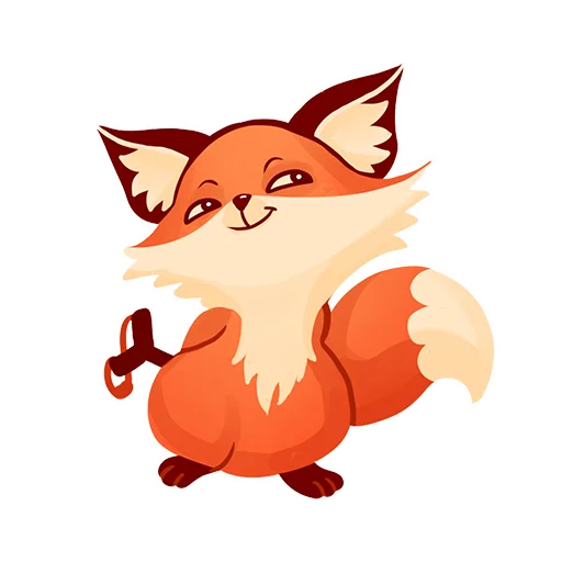Стикерпак Tram Foxy для Telegram