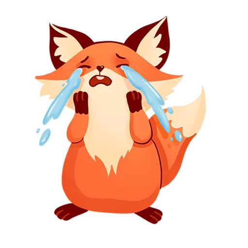 😭 Стикер «Tram Foxy» для Telegram