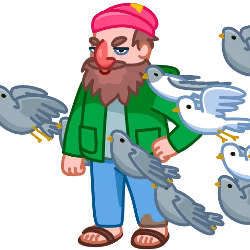👌 Стикер «Tramp» для Telegram