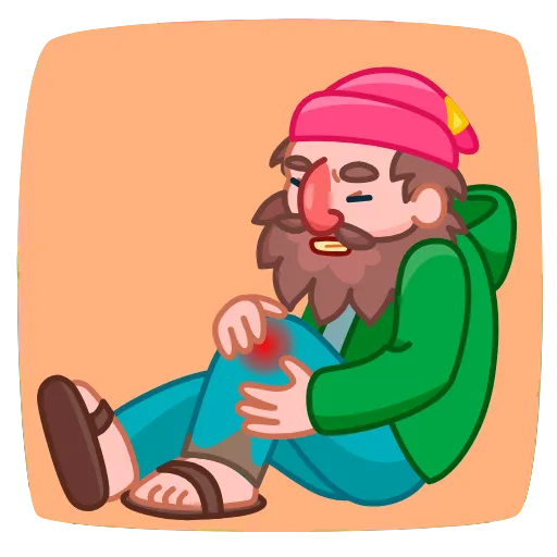 😫 Стикер «Tramp» для Telegram