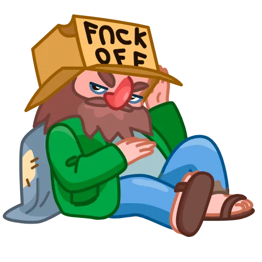 🖕 Стикер «Tramp» для Telegram