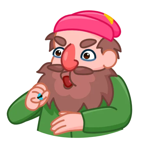 Стикерпак Tramp для Telegram